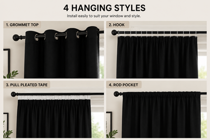 Premium Light Blocking Curtains