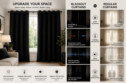 Premium Light Blocking Curtains