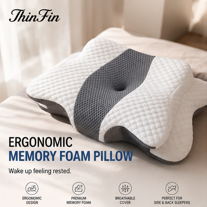Premium Ergonomic Memory Foam Pillow