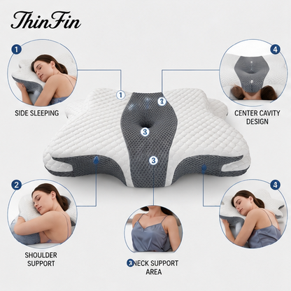 Premium Ergonomic Memory Foam Pillow