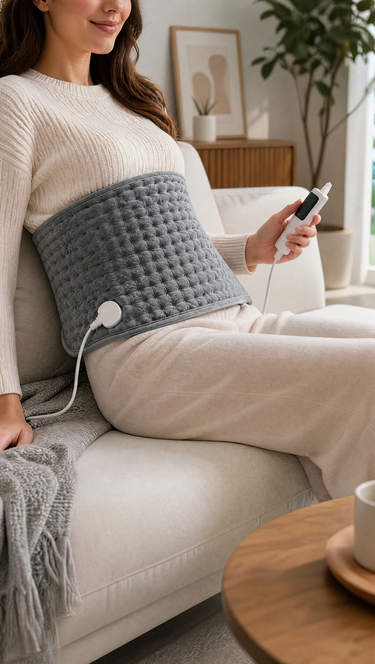 Premium Electric Heating Pad – Adjustable Heat Comfort Wrap