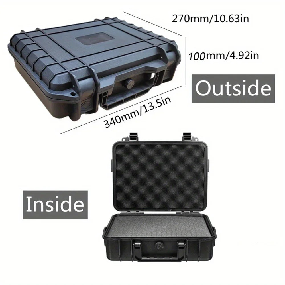 Waterproof Hard Carry Case with Foam Insert – Impact Resistant Protective Storage Box