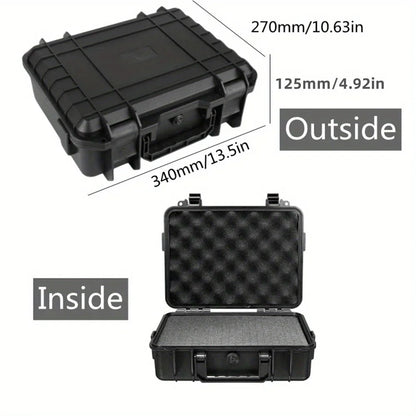 Waterproof Hard Carry Case with Foam Insert – Impact Resistant Protective Storage Box