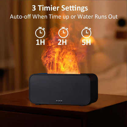 LED Flame Aroma Humidifier