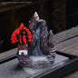Backflow Incense Burner Waterfall – Ceramic Aromatherapy Holder with Cascading Smoke Effect