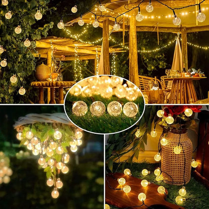 Solar Globe String Lights