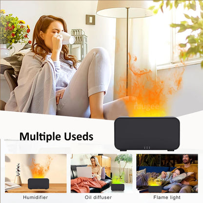 LED Flame Aroma Humidifier