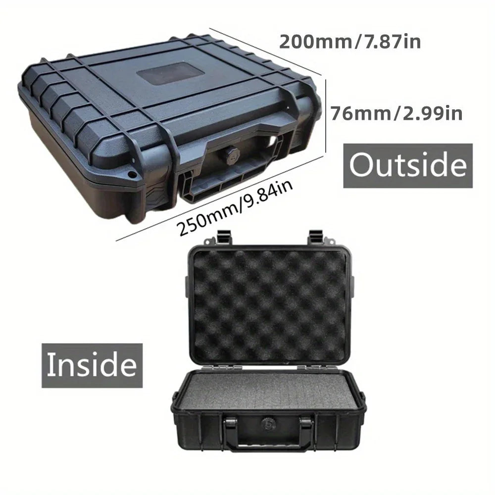 Waterproof Hard Carry Case with Foam Insert – Impact Resistant Protective Storage Box