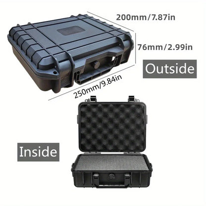 Waterproof Hard Carry Case with Foam Insert – Impact Resistant Protective Storage Box