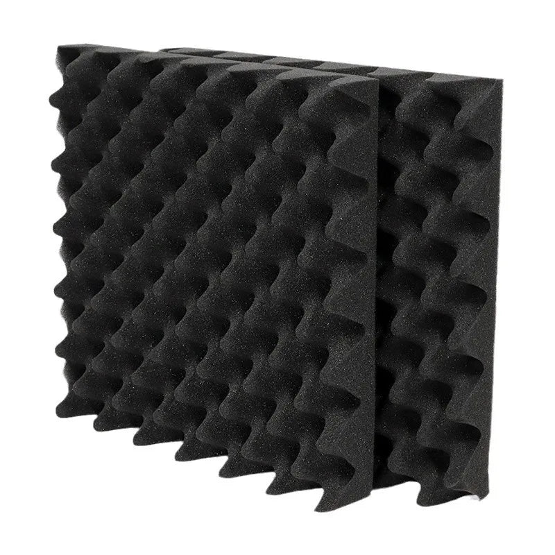 Acoustic Foam Panels – Self-Adhesive Soundproof Wall Tiles