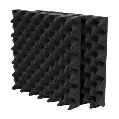 Acoustic Foam Panels – Self-Adhesive Soundproof Wall Tiles