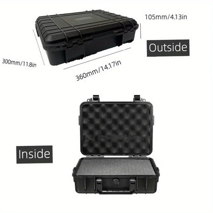 Waterproof Hard Carry Case with Foam Insert – Impact Resistant Protective Storage Box